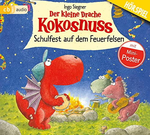 Imagen de archivo de Der kleine Drache Kokosnuss - Schulfest auf dem Feuerfelsen: Hrspiel a la venta por medimops