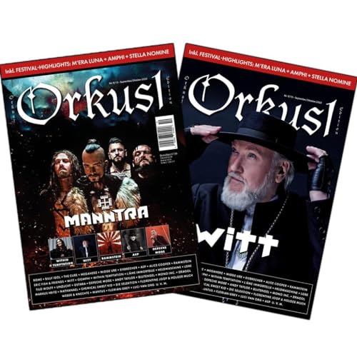 Beispielbild fr Orkus!-Edition September/Oktober 2023 mit WITT, MANNTRA, MERA LUNA, AMPHI u.v.m. zum Verkauf von PBShop.store US