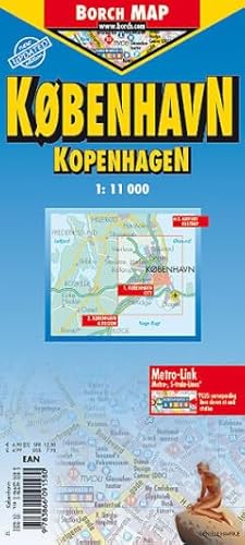 Kopenhagen 1 : 11 000. City Center Map - Collectif