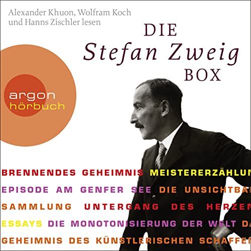 9783866101050: Die Stefan Zweig Box. 6 CDs: Brennendes Geheimnis / Meistererzhlungen / Essays