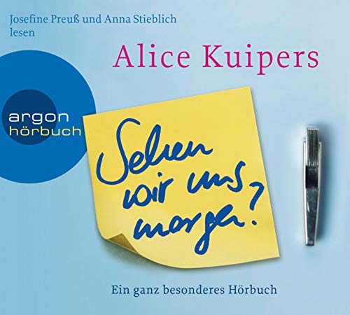 Beispielbild fr Sehen wir uns morgen?: Ein ganz besonderes Hrbuch zum Verkauf von medimops