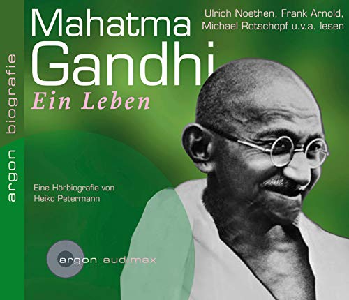 Beispielbild fr Mahatma Gandhi: Ein Leben: Hrbiografie zum Verkauf von medimops