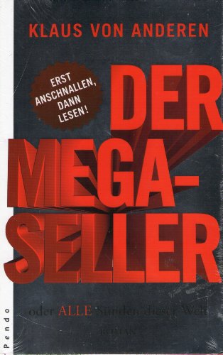 Stock image for Der Megaseller oder Alle Snden dieser Welt - Roman for sale by Der Bcher-Br