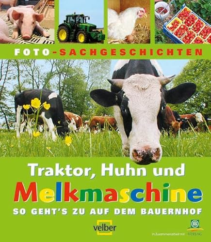 9783866135642: Schauen und Staunen 13. Traktor, Huhn und Melkmaschine: So geht's zu auf dem Bauernhof. Foto-Sachgeschichten