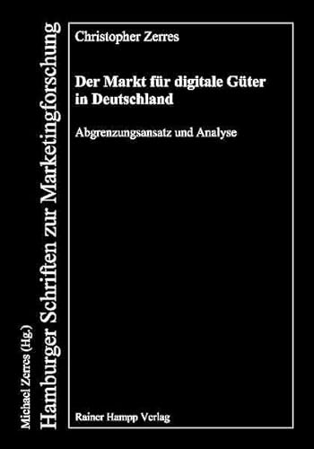 9783866180147: Der Markt fr digitale Gter in Deutschland: Abgrenzungsansatz und Analyse