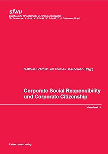 9783866182301: Corporate Social Responsibility und Corporate Citizenship