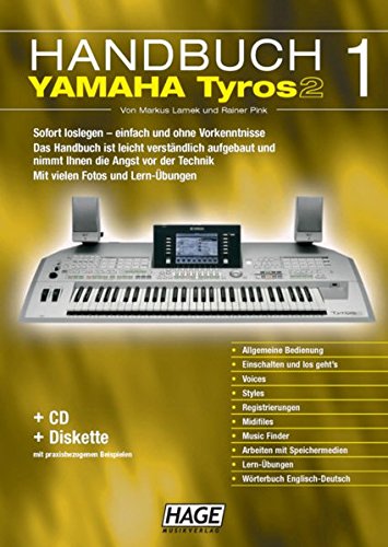 9783866260283: Yamaha Tyros 2, Handbuch 1