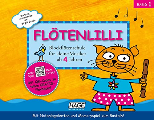 Beispielbild fr Fltenlilli - Blockfltenschule fr kleine Musiker ab 4 Jahren. Fr deutsche und barocke Griffweise. Mit Audio-CD zum Verkauf von medimops