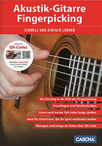 Imagen de archivo de Akustik-Gitarre Fingerpicking - Schnell und einfach lernen + DVD a la venta por Revaluation Books