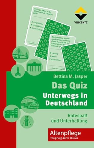 9783866303720: Das Quiz - Unterwegs in Deutschland: Ratespa und Unterhaltung