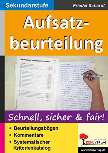 Beispielbild fr Aufsatzbeurteilung in der Sekundarstufe zum Verkauf von medimops