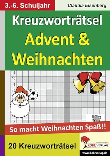 Beispielbild fr Kreuzwortrtsel Advent & Weihnachten: So macht Weihnachten Spa! zum Verkauf von medimops