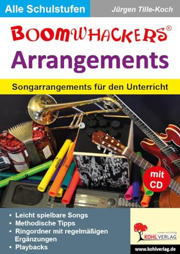 Boomwhackers-Arrangements - J¿rgen Tille-Koch