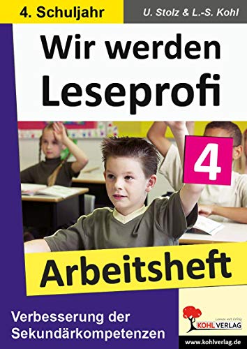 Beispielbild fr Wir werden Leseprofi: 4. Schuljahr, Arbeitsheft zum Verkauf von medimops