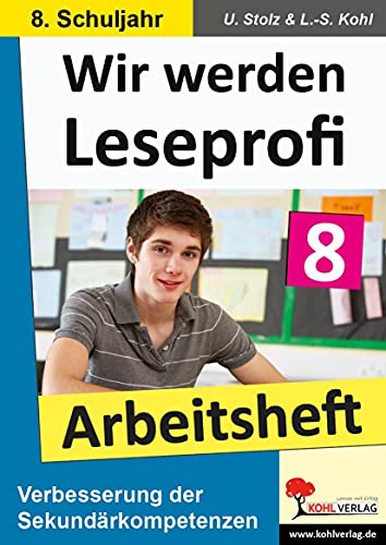 Beispielbild fr Wir werden Leseprofi: 8. Schuljahr, Arbeitsheft zum Verkauf von medimops