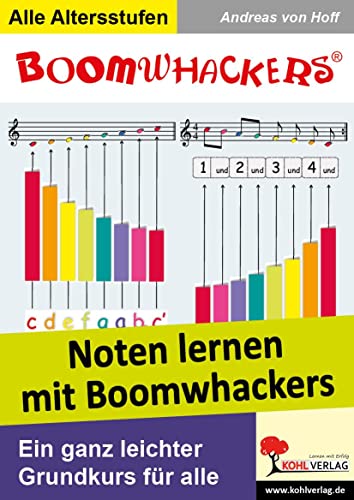 Imagen de archivo de Noten Lernen Mit Boomwhackers, M. Cd-Rom: Ein Ganz Leichter Grundkurs Fr Alle. Fr Grundschule Und Sek.I: Bd.1 a la venta por Revaluation Books