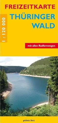 9783866360525: Freizeitkarte Thringer Wald: Doppelkarte. Mit Rennsteig und Thringenweg. Mastab 1:120.000.
