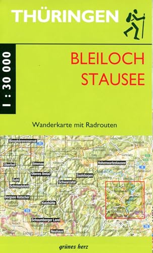 Beispielbild fr Wanderkarte Bleilochstausee: Mastab 1:30.000 (Thringen zu Fu erleben: Wanderkarten, 1:30.000) zum Verkauf von medimops