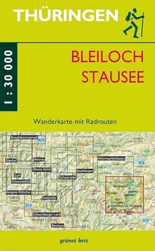 9783866363335: Wanderkarte Bleilochstausee: Mastab 1:30.000
