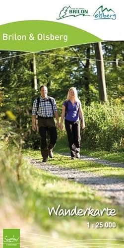 Beispielbild fr Wanderkarte Brilon & Olsberg zum Verkauf von medimops