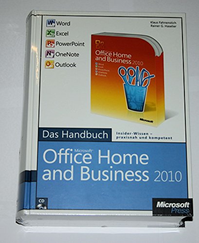 Beispielbild fr Microsoft Office Home and Business 2010 - Das Handbuch: Word, Excel, PowerPoint, Outlook, OneNote zum Verkauf von Buchpark