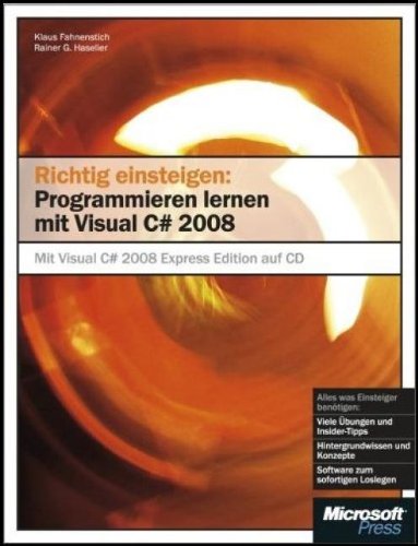 Stock image for Richtig einsteigen: Programmieren lernen mit Visual C 2008 for sale by medimops