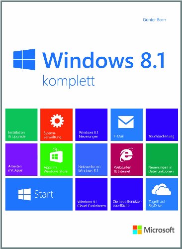 Beispielbild fr Microsoft Windows 8.1 komplett zum Verkauf von medimops