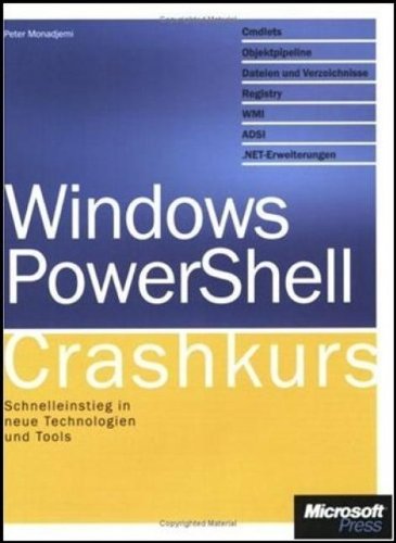 9783866456174: Windows PowerShell - Crashkurs