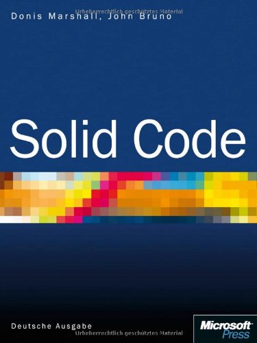 Beispielbild fr Solid Code - Deutsche Ausgabe zum Verkauf von medimops