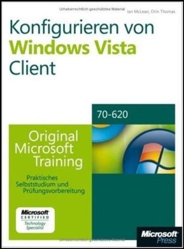 9783866459205: Konfigurieren von Microsoft Windows Vista Client - Original Microsoft Training: Examen 70-620