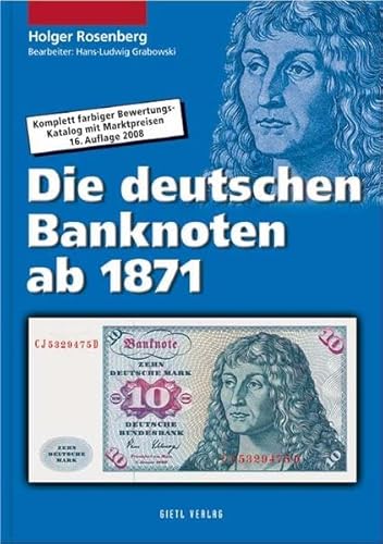 9783866465114: Die deutschen Banknoten ab 1871: Komplett farbiger Bewertungskatalog mit Marktpreisen