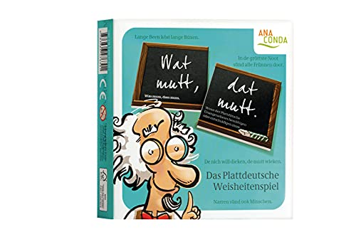 9783866476301: Wat mutt, dat mutt. Das Plattdeutsche Weisheitenspiel