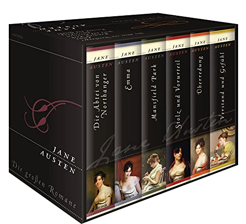 9783866477070: Jane Austen - Die groen Romane (6 Bnde): Stolz und Vorurteil / Emma / Verstand und Gefhl / berredung / Mansfield Park / Die Abtei von Northanger.