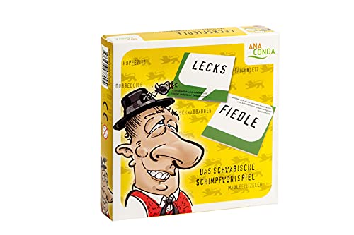 Stock image for Lecksfiedle. Das schwbische Schimpfwortspiel for sale by medimops