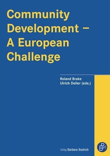 Stock image for Community Development - A European Challenge for sale by Revaluation Books