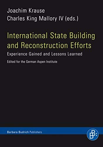 Beispielbild fr International State Building and Reconstruction Efforts zum Verkauf von Blackwell's