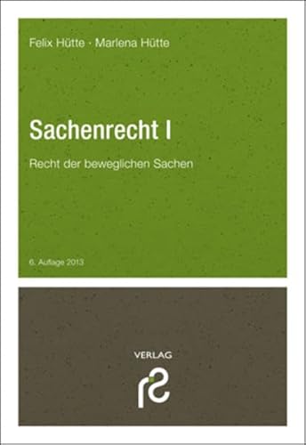 Beispielbild fr Sachenrecht I: Mobiliarsachenrecht zum Verkauf von medimops