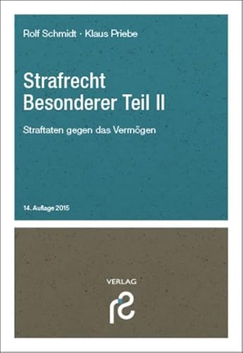 Beispielbild fr Strafrecht Besonderer Teil II : Straftaten gegen das Vermgen zum Verkauf von Buchpark