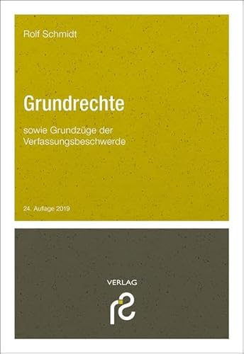 9783866512313: Schmidt, R: Grundrechte