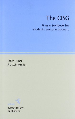 Beispielbild fr The CISG: A New Textbook for Students and Practitioners zum Verkauf von Phatpocket Limited