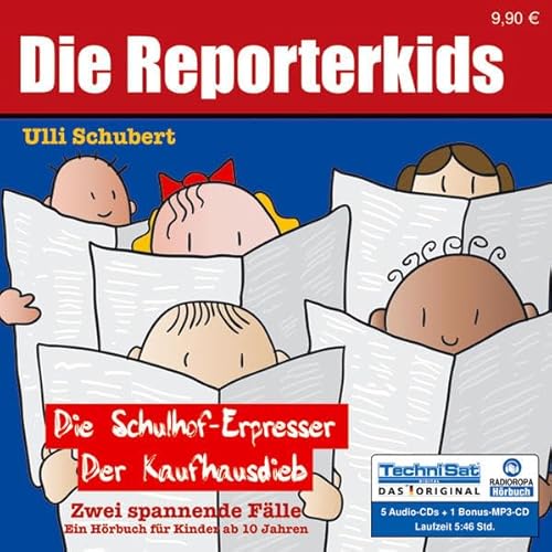 Beispielbild fr Die Reporterkids - Zwei spannende Flle: Der Schulhof-Erpresser /Der Kaufhausdieb zum Verkauf von medimops
