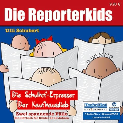 Stock image for Die Reporterkids - Zwei spannende Flle: Der Schulhof-Erpresser /Der Kaufhausdieb for sale by medimops