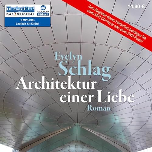 Beispielbild fr Architektur einer Liebe (2 MP3 CDs) zum Verkauf von medimops