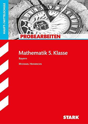 Beispielbild fr Probearbeiten Mathematik 5. Klasse. Bayern. Probearbeiten Hauptschule zum Verkauf von medimops