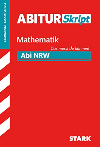 Beispielbild fr Abiturskript Nordrhein-Westfalen Mathematik zum Verkauf von medimops