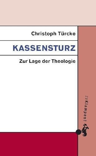 9783866741539: Kassensturz: Zur Lage der Theologie