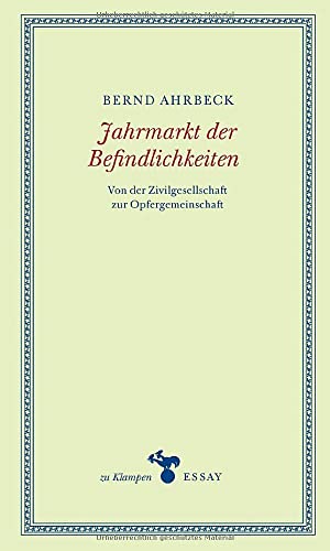 Beispielbild fr Jahrmarkt der Befindlichkeiten -Language: german zum Verkauf von GreatBookPrices