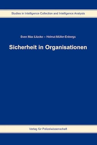 Imagen de archivo de Sicherheit in Organisationen a la venta por medimops