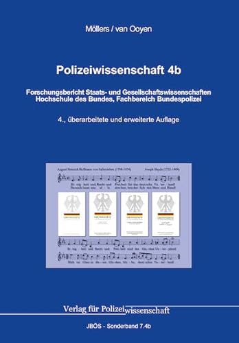 Imagen de archivo de Polizeiwissenschaft 4b: Band 4b: Forschungsbericht Staats- und Gesellschaftswissenschaften a la venta por Revaluation Books
