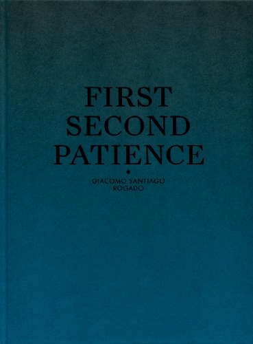 Imagen de archivo de Giacomo Santiago Rogado: First Second Patience (Kerber Edition Young Art) a la venta por Midtown Scholar Bookstore